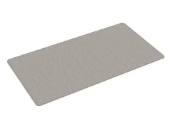 Alfombra de pasillo con aspecto de sisal gris taupe 80x150 cm ES370689
