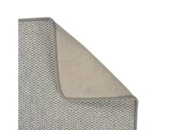 Alfombra de pasillo con aspecto de sisal gris taupe 50x300 cm ES565939