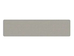 Alfombra de pasillo con aspecto de sisal gris taupe 50x200 cm ES556818