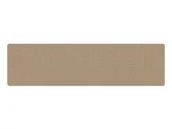 Alfombra de pasillo con aspecto de sisal color arena 80x300 cm ES437524