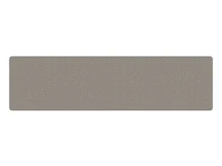 Alfombra de pasillo con aspecto de sisal plateada 80x300 cm ES115321