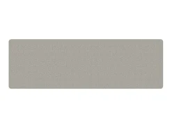 Alfombra de pasillo con aspecto de sisal gris taupe 80x250 cm ES254361