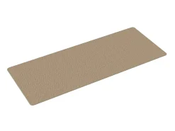 Alfombra de pasillo con aspecto de sisal color arena 80x200 cm ES926486