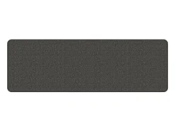 Alfombra de pasillo con aspecto sisal gris antracita 50x150 cm ES453380