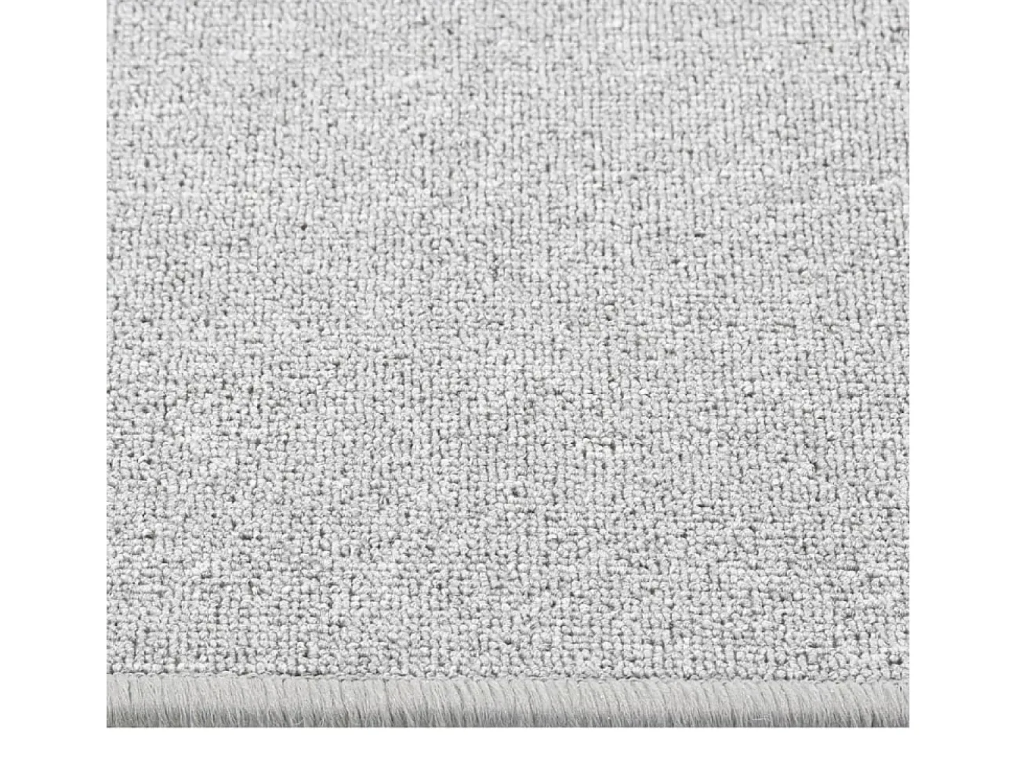 Alfombra de pasillo gris claro 80x150 cm