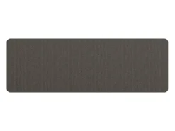 Alfombra de pasillo gris antracita 60x180 cm
