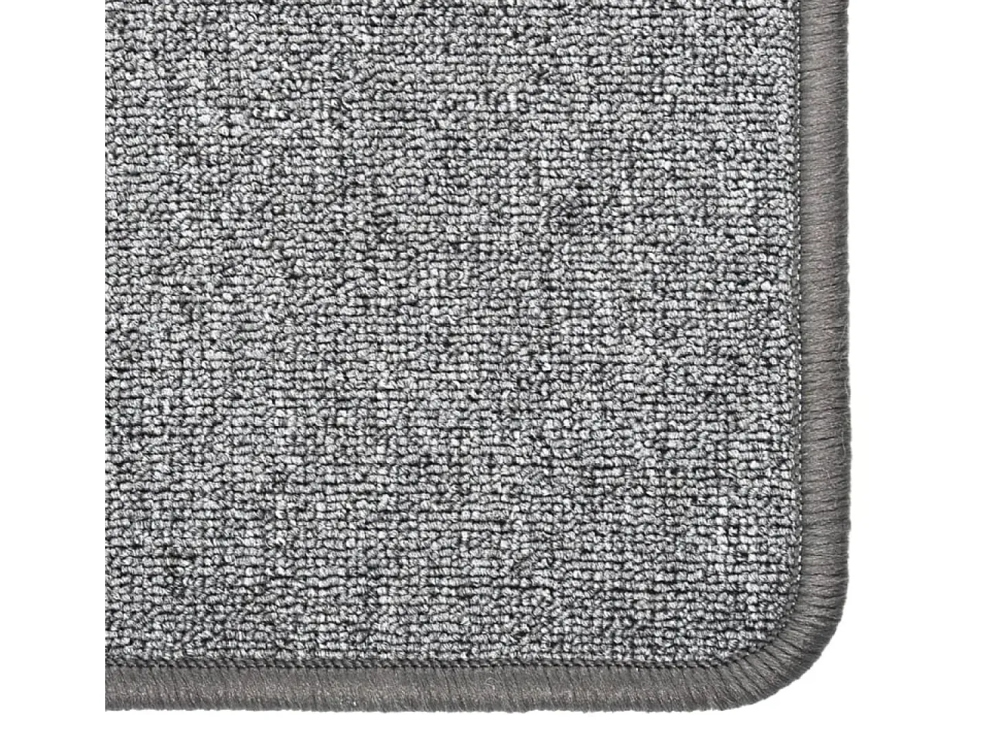 Alfombra de pasillo gris oscuro 50x300 cm ES940484