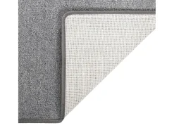 Alfombra de pasillo gris oscuro 80x200 cm