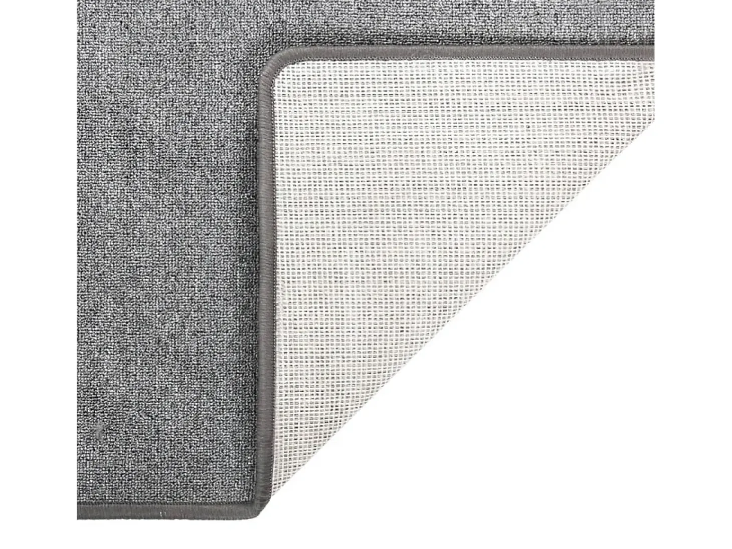 Alfombra de pasillo gris oscuro 50x250 cm ES199135