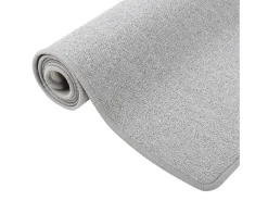 Alfombra de pasillo gris claro 80x300 cm ES145267