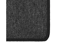 Alfombra de pasillo gris antracita 50x200 cm ES375193