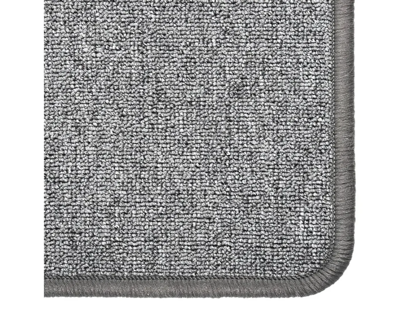 Alfombra de pasillo gris oscuro 80x200 cm ES626902