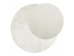 Alfombra de pelo corto OVIEDO crema Ø 200 cm