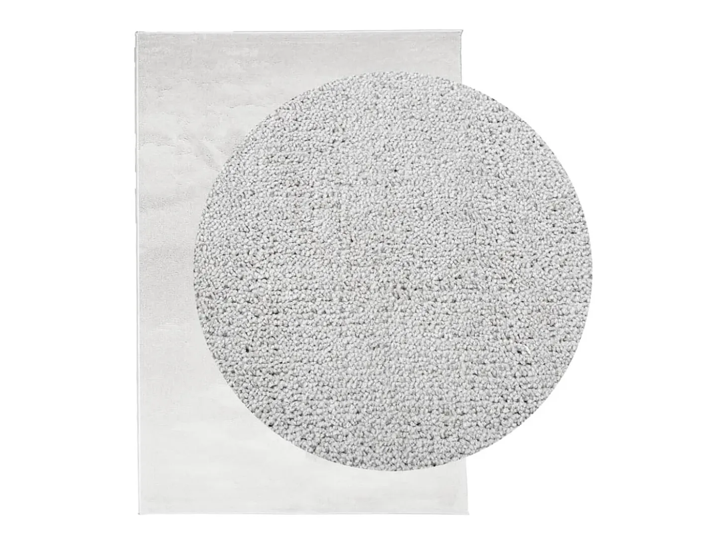 Alfombra de pelo corto OVIEDO gris 140x200 cm