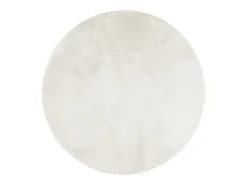 Alfombra de pelo corto OVIEDO crema Ø 160 cm