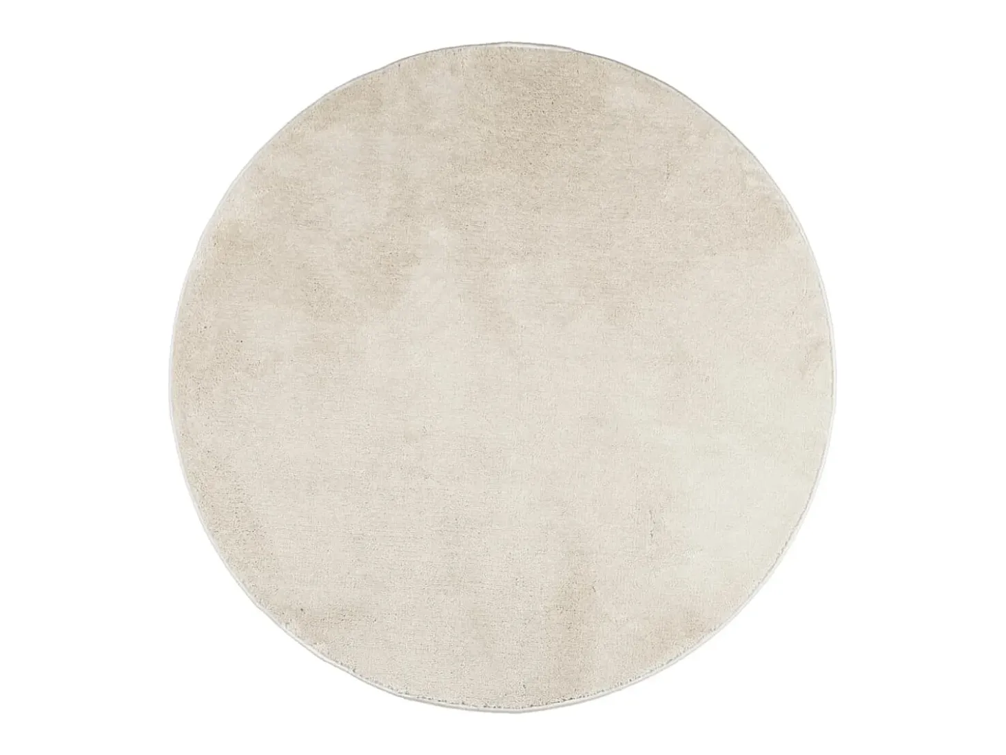 Alfombra de pelo corto OVIEDO beige Ø 160 cm