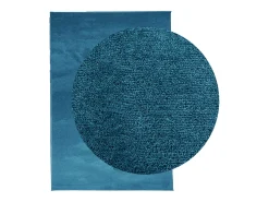 Alfombra de pelo corto OVIEDO turquesa 140x200 cm