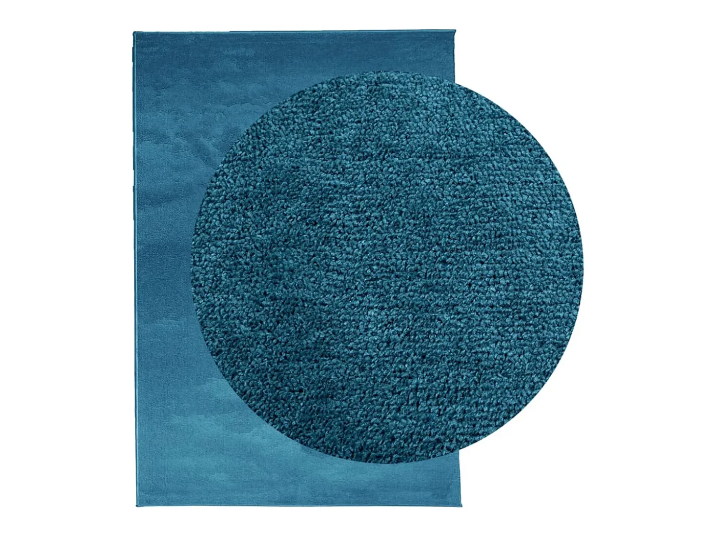 Alfombra de pelo corto OVIEDO turquesa 140x200 cm