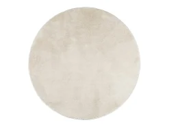 Alfombra de pelo corto OVIEDO beige Ø 120 cm