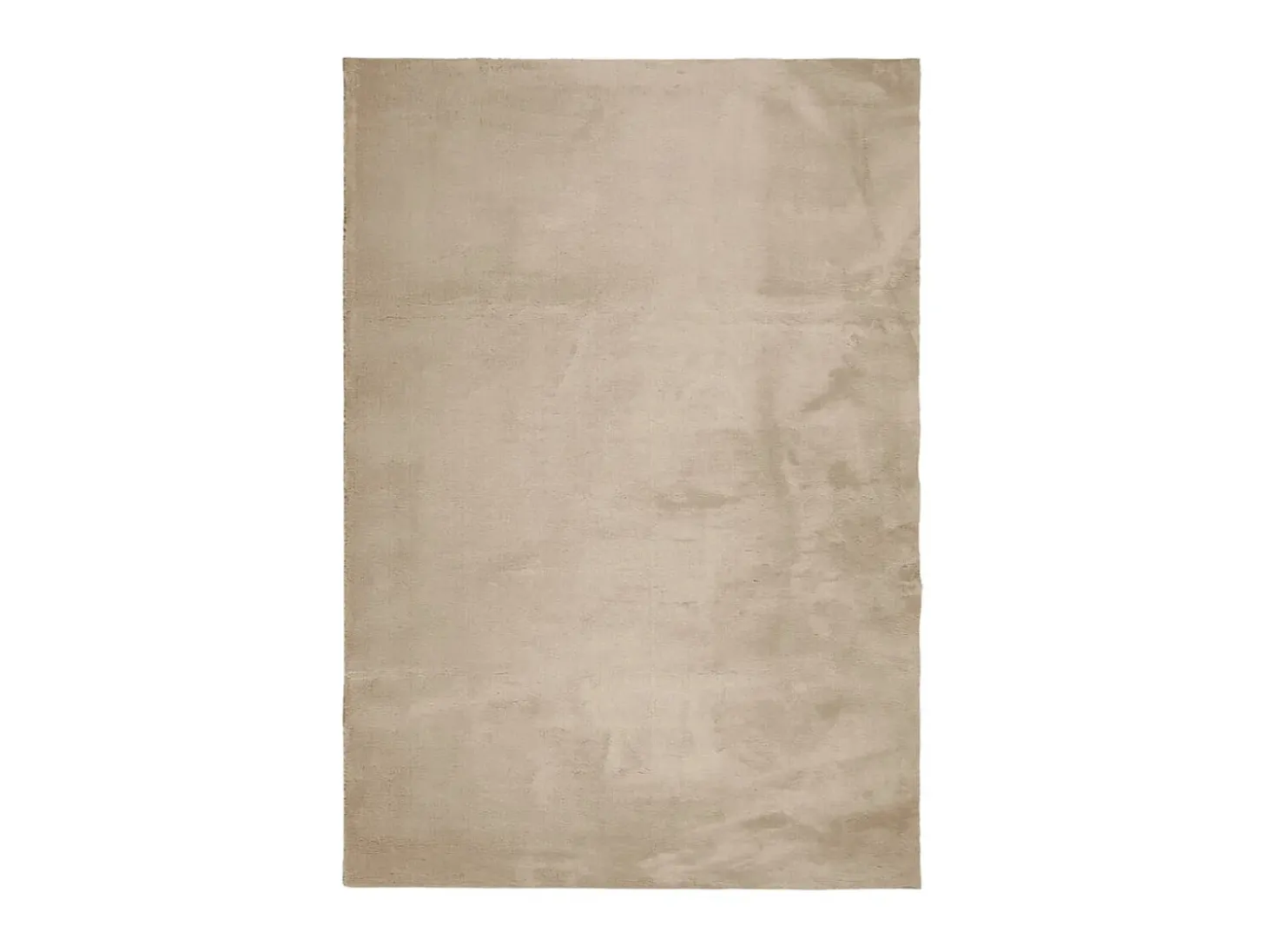 Alfombra de pelo corto suave lavable HUARTE arena 140x200 cm ES59051