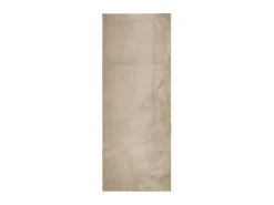 Alfombra de pelo corto suave lavable HUARTE arena 80x200 cm ES65654