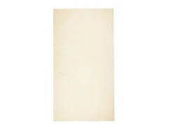 Alfombra de pelo corto suave lavable HUARTE crema 60x110 cm ES67692