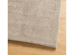 Alfombra de pelo corto suave lavable HUARTE arena 240x340 cm ES54887