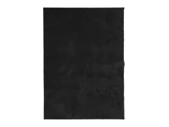 Alfombra de pelo corto suave lavable HUARTE negro 240x340 cm ES47444
