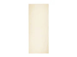 Alfombra de pelo corto suave lavable HUARTE crema 80x200 cm ES33541