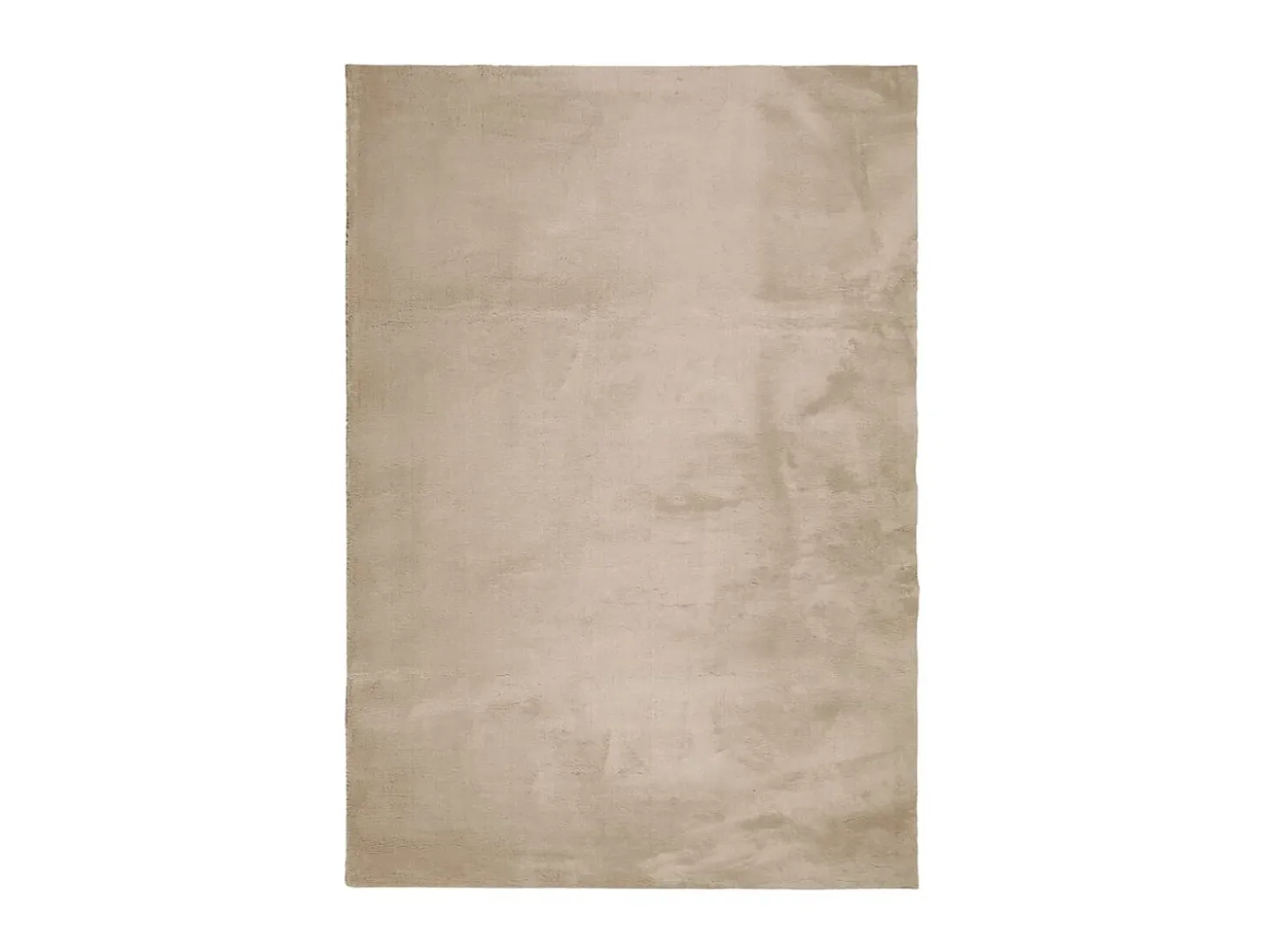Alfombra de pelo corto suave lavable HUARTE arena 160x230 cm ES39652