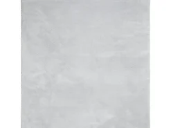 Alfombra de pelo corto suave lavable HUARTE gris 200x200 cm ES55269