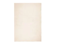 Alfombra de pelo corto suave lavable HUARTE beige 140x200 cm ES85514