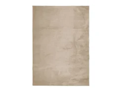 Alfombra de pelo corto suave lavable HUARTE arena 200x280 cm ES80357