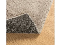 Alfombra de pelo corto suave lavable HUARTE arena 200x280 cm ES80357