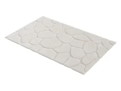 Alfombra de pelo en relieve, 200 x 290 cm, Beige, ARENSO