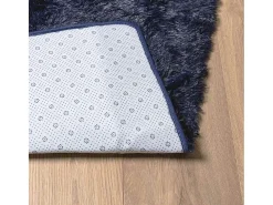 Alfombra de pelo largo NAVARRA azul marino 240x240 cm