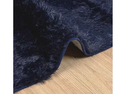 Alfombra de pelo largo NAVARRA azul marino 240x340 cm