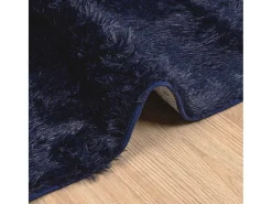 Alfombra de pelo largo NAVARRA azul marino 200x290 cm
