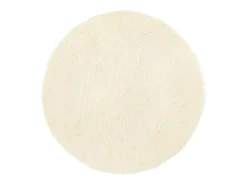 Alfombra de pelo largo NAVARRA color crema 160x160 cm poliéster