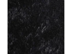 Alfombra de pelo largo negra NAVARRA 160x230 cm poliéster