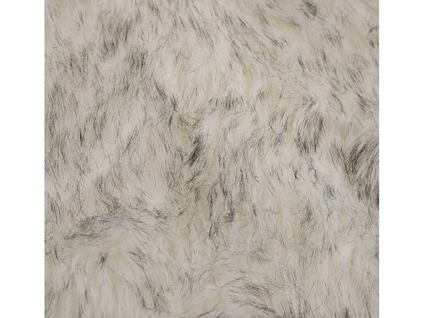 Alfombra de piel de oveja sintética mezcla de gris 60x90 cm ES48229