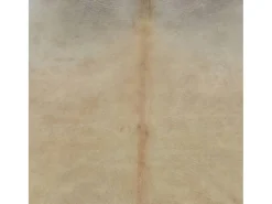 Alfombra de piel de vaca auténtica beige 180x220 cm ES32481