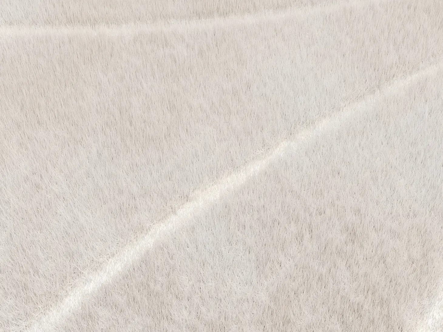 Alfombra de piel sintética en relieve con patrones circulares, 120 x 160 cm, Beige, PAOLISI