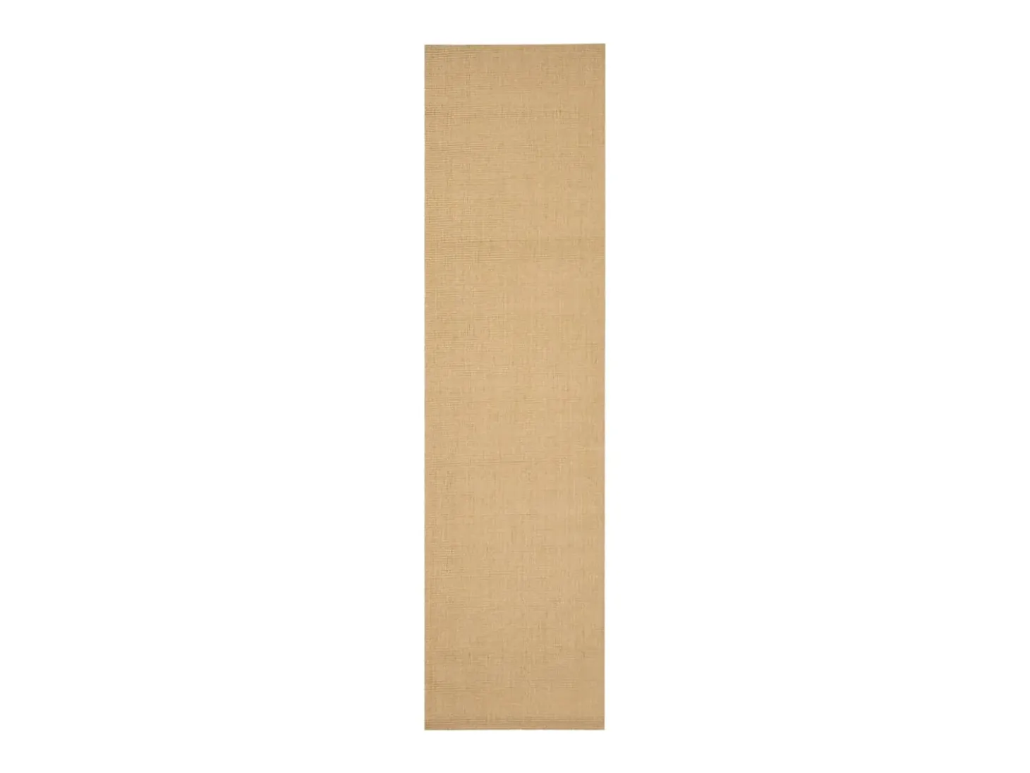 Alfombra de sisal natural 66x250 cm