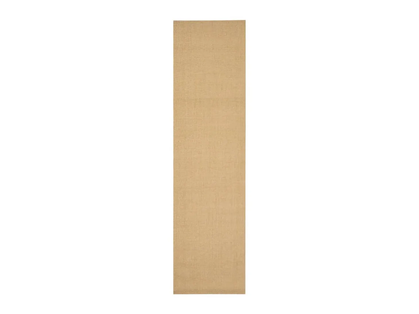Alfombra de sisal natural 66x250 cm ES440239