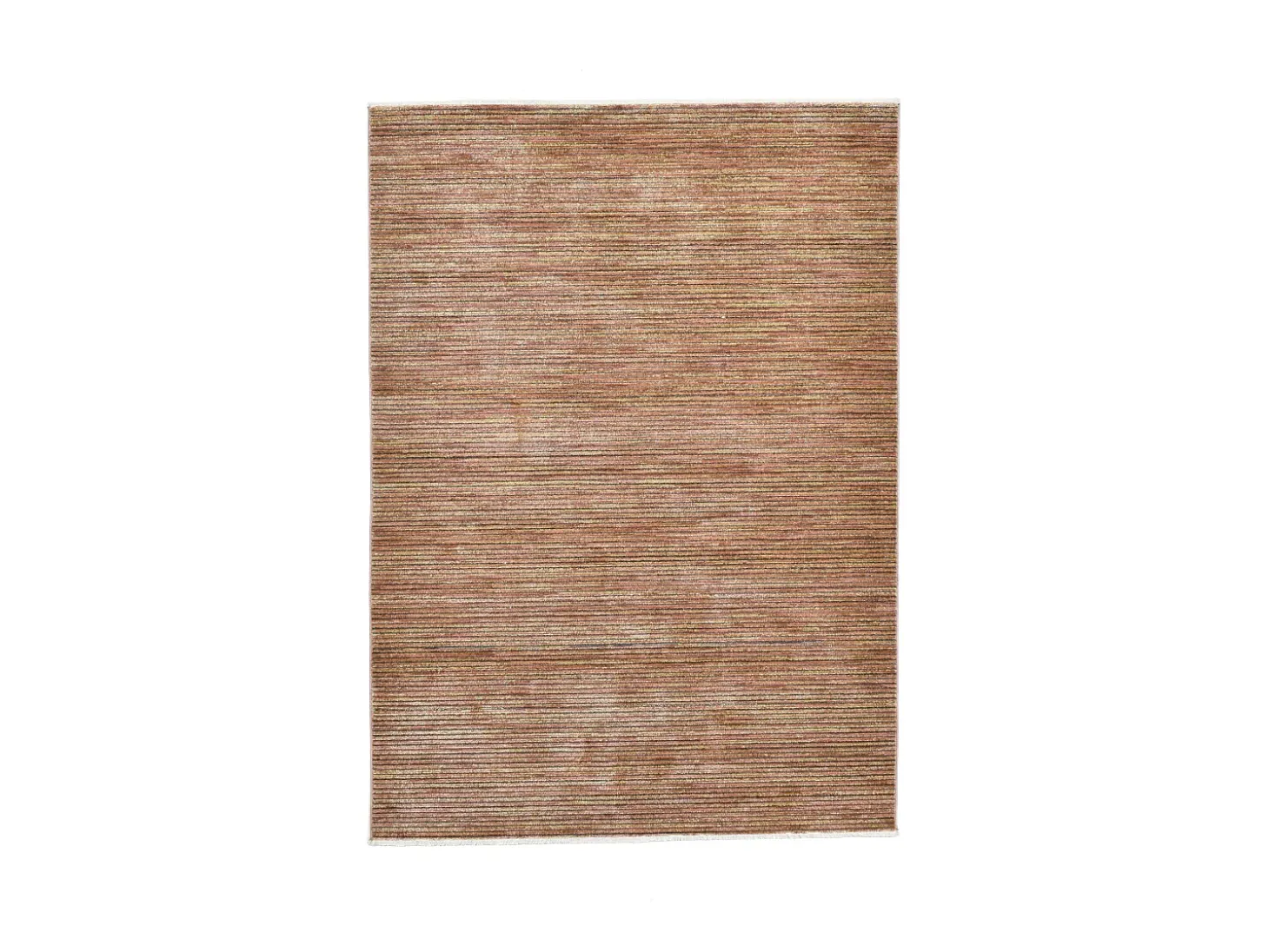Alfombra de tejido plano con aspecto corto 120x180 cm Óxido Corduletta