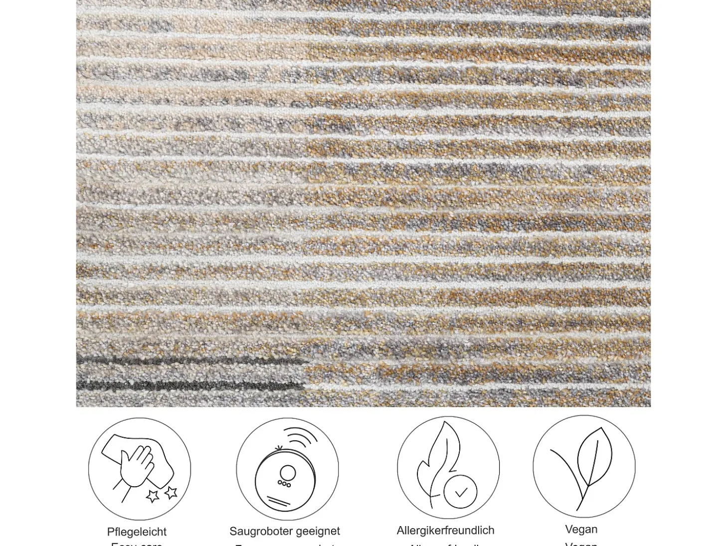 Alfombra de tejido plano con aspecto de patchwork 160x230 cm Beige Corduletta