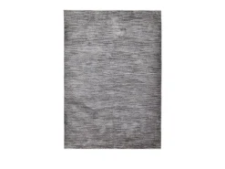 Alfombra de tejido plano con aspecto corto 180x280 cm Gris oscuro Corduletta