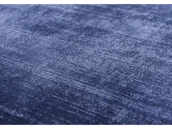 Alfombra de viscosa tejida a mano 250x300 cm Azul Shine