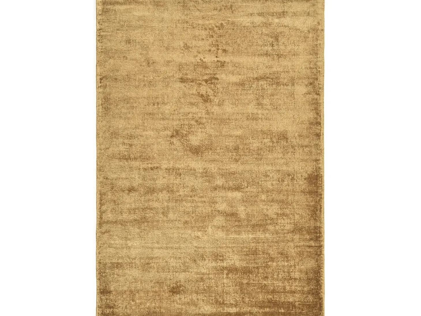 Alfombra de viscosa tejida a mano 160x230 cm Camello Shine
